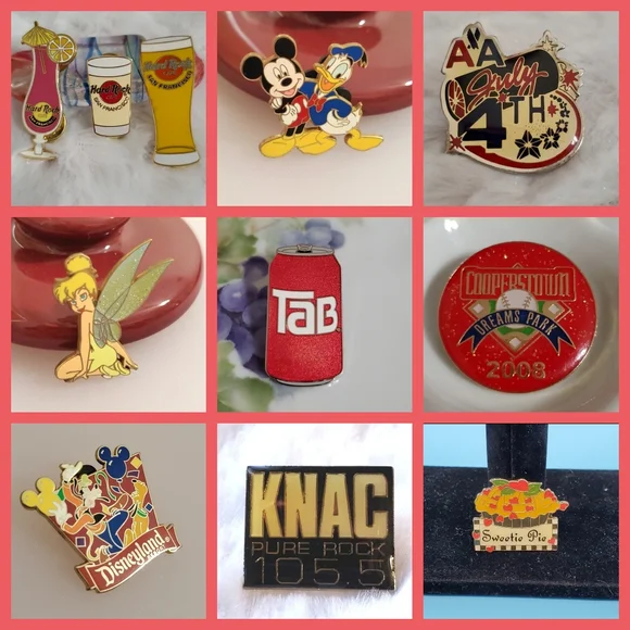 Sarah Coventry silvertone brooch turquoise colored pink rhinestones Vintage EUC - Picture 11 of 11